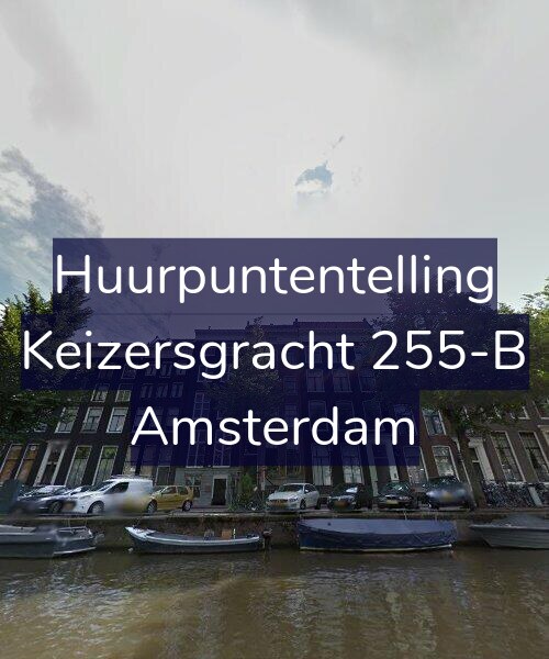 Foto gevel Huurpuntentelling voor Keizersgracht 255-B, Amsterdam