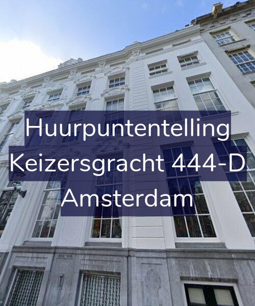Foto gevel Huurpuntentelling voor Keizersgracht 444-D, Amsterdam