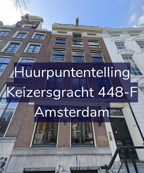 Foto gevel Huurpuntentelling voor Keizersgracht 448-F, Amsterdam