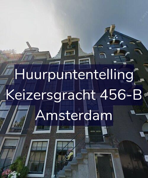 Foto gevel Huurpuntentelling voor Keizersgracht 456-B, Amsterdam