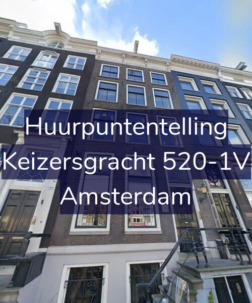 Foto gevel Huurpuntentelling voor Keizersgracht 520-1V, Amsterdam