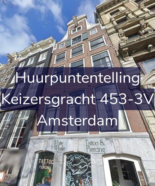 Foto gevel Huurpuntentelling voor Keizersgracht 453-3V, Amsterdam