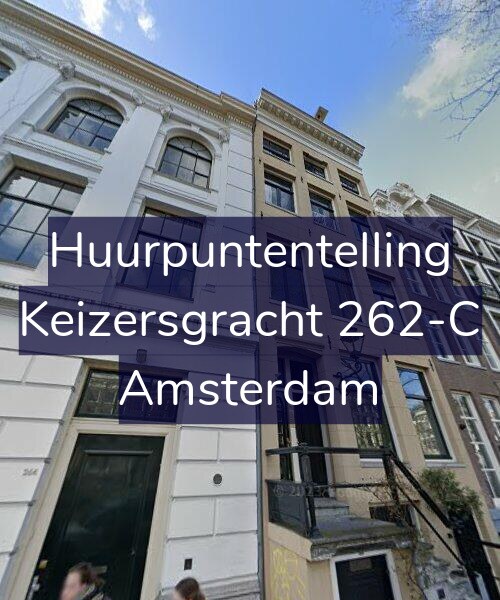 Foto gevel Huurpuntentelling voor Keizersgracht 262-C, Amsterdam