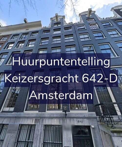 Foto gevel Huurpuntentelling voor Keizersgracht 642-D, Amsterdam