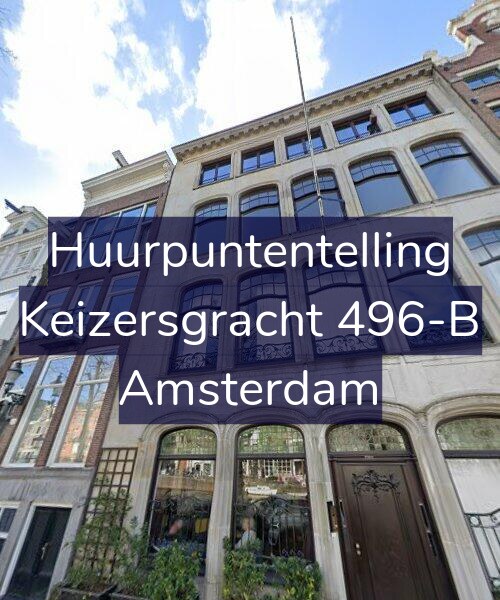 Foto gevel Huurpuntentelling voor Keizersgracht 496-B, Amsterdam