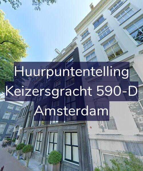 Foto gevel Huurpuntentelling voor Keizersgracht 590-D, Amsterdam