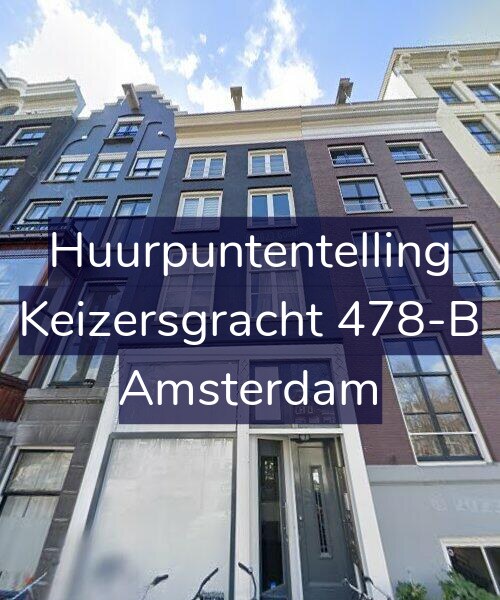 Foto gevel Huurpuntentelling voor Keizersgracht 478-B, Amsterdam