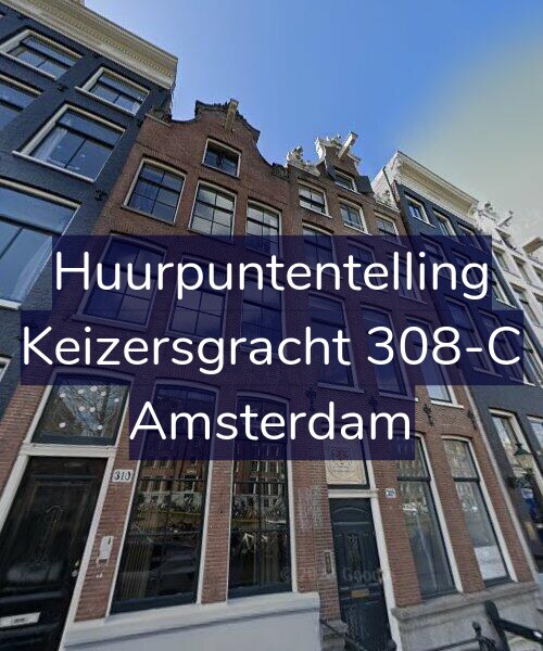 Foto gevel Huurpuntentelling voor Keizersgracht 308-C, Amsterdam