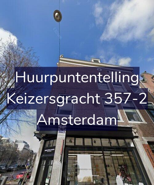 Foto gevel Huurpuntentelling voor Keizersgracht 357-2, Amsterdam