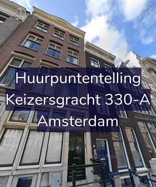 Foto gevel Huurpuntentelling voor Keizersgracht 330-A, Amsterdam