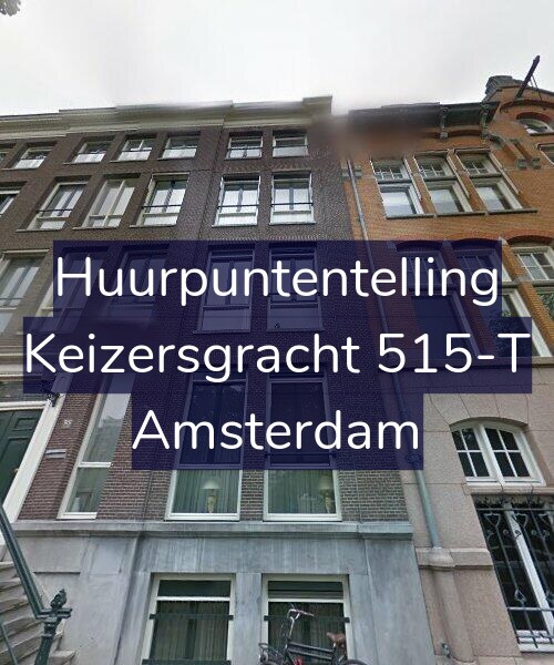 Foto gevel Huurpuntentelling voor Keizersgracht 515-T, Amsterdam