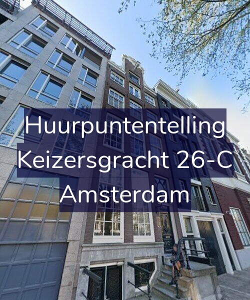 Foto gevel Huurpuntentelling voor Keizersgracht 26-C, Amsterdam