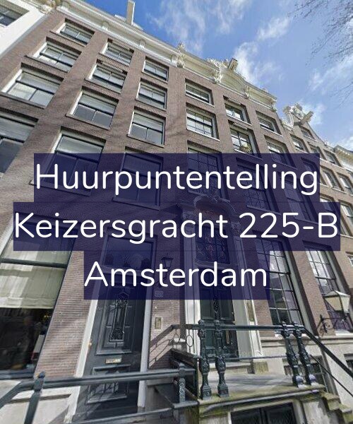 Foto gevel Huurpuntentelling voor Keizersgracht 225-B, Amsterdam