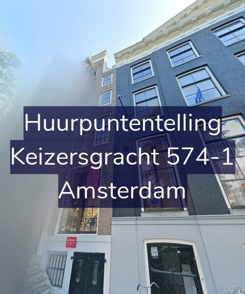 Foto gevel Huurpuntentelling voor Keizersgracht 574-1, Amsterdam
