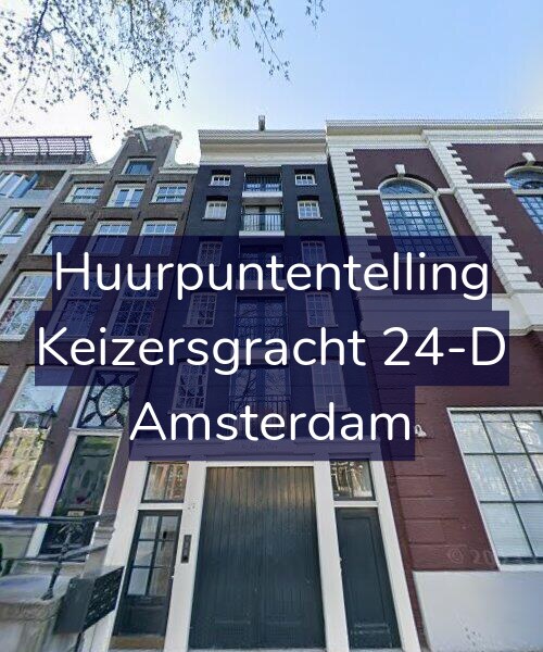 Foto gevel Huurpuntentelling voor Keizersgracht 24-D, Amsterdam