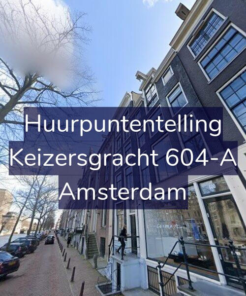 Foto gevel Huurpuntentelling voor Keizersgracht 604-A, Amsterdam