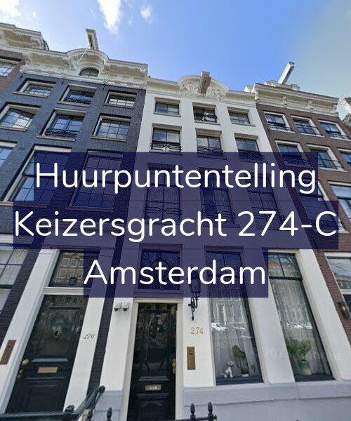 Foto gevel Huurpuntentelling voor Keizersgracht 274-C, Amsterdam
