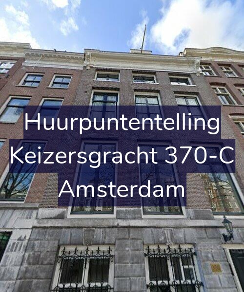 Foto gevel Huurpuntentelling voor Keizersgracht 370-C, Amsterdam