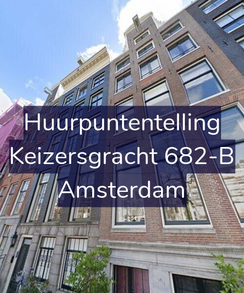 Foto gevel Huurpuntentelling voor Keizersgracht 682-B, Amsterdam
