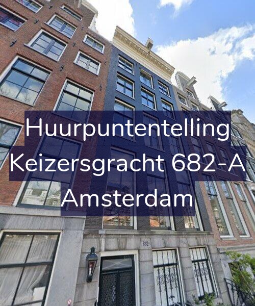 Foto gevel Huurpuntentelling voor Keizersgracht 682-A, Amsterdam