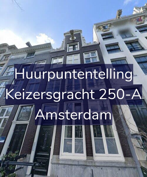 Foto gevel Huurpuntentelling voor Keizersgracht 250-A, Amsterdam