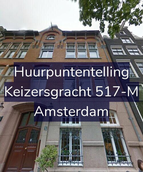 Foto gevel Huurpuntentelling voor Keizersgracht 517-M, Amsterdam