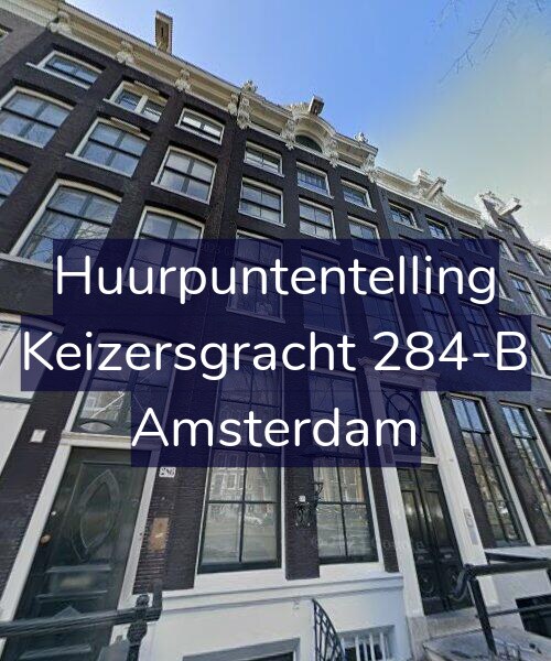 Foto gevel Huurpuntentelling voor Keizersgracht 284-B, Amsterdam