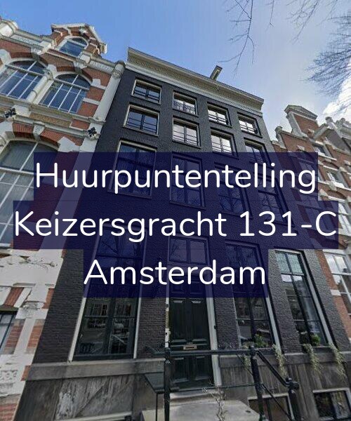 Foto gevel Huurpuntentelling voor Keizersgracht 131-C, Amsterdam