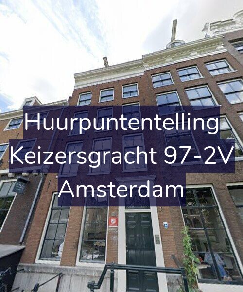 Foto gevel Huurpuntentelling voor Keizersgracht 97-2V, Amsterdam