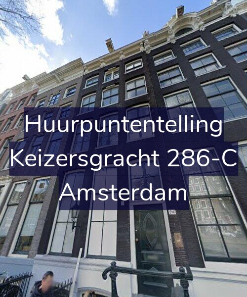 Foto gevel Huurpuntentelling voor Keizersgracht 286-C, Amsterdam