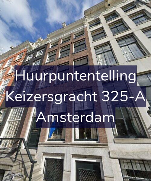 Foto gevel Huurpuntentelling voor Keizersgracht 325-A, Amsterdam