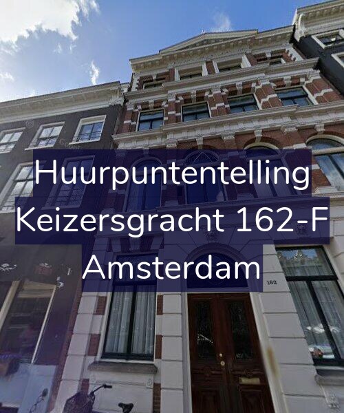 Foto gevel Huurpuntentelling voor Keizersgracht 162-F, Amsterdam