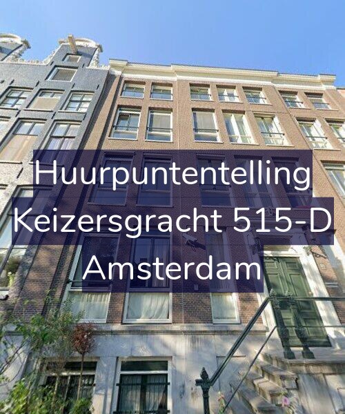 Foto gevel Huurpuntentelling voor Keizersgracht 515-D, Amsterdam