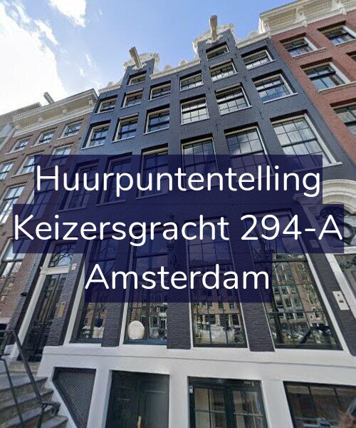 Foto gevel Huurpuntentelling voor Keizersgracht 294-A, Amsterdam