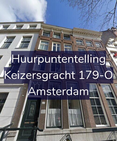 Foto gevel Huurpuntentelling voor Keizersgracht 179-O, Amsterdam