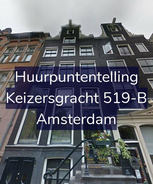 Foto gevel Huurpuntentelling voor Keizersgracht 519-B, Amsterdam