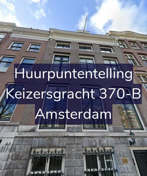 Foto gevel Huurpuntentelling voor Keizersgracht 370-B, Amsterdam