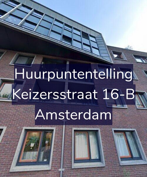 Foto gevel Huurpuntentelling voor Keizersstraat 16-B, Amsterdam