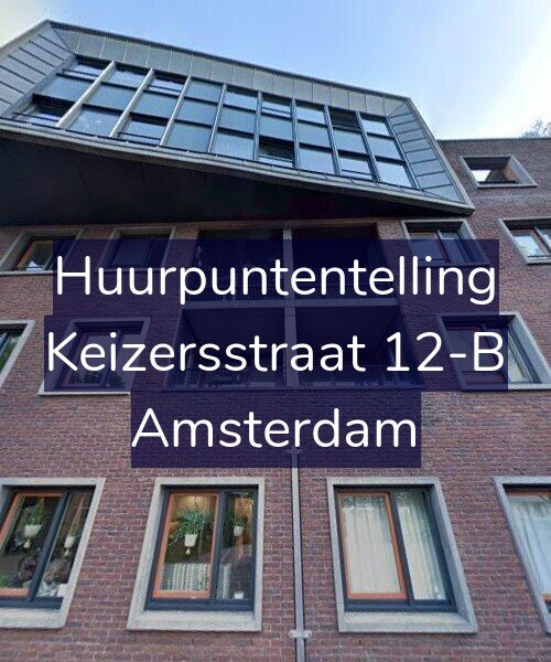 Foto gevel Huurpuntentelling voor Keizersstraat 12-B, Amsterdam