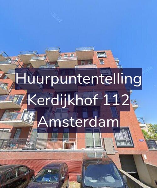 Foto gevel Huurpuntentelling voor Kerdijkhof 112, Amsterdam