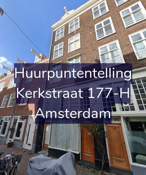 Foto gevel Huurpuntentelling voor Kerkstraat 177-H, Amsterdam