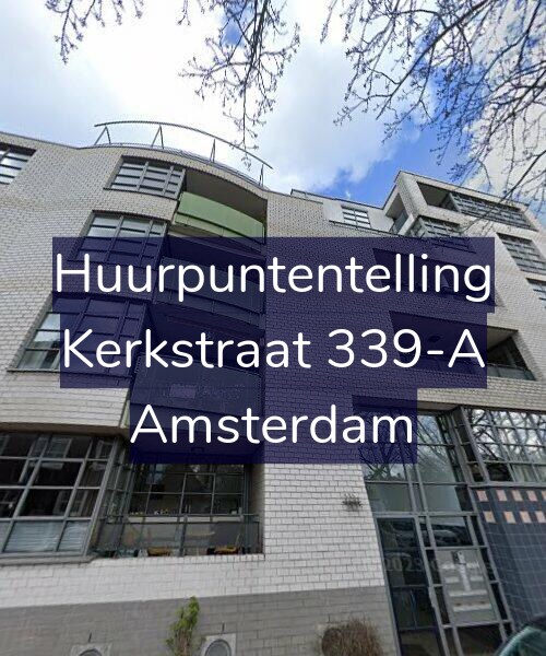 Foto gevel Huurpuntentelling voor Kerkstraat 339-A, Amsterdam