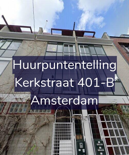 Foto gevel Huurpuntentelling voor Kerkstraat 401-B, Amsterdam