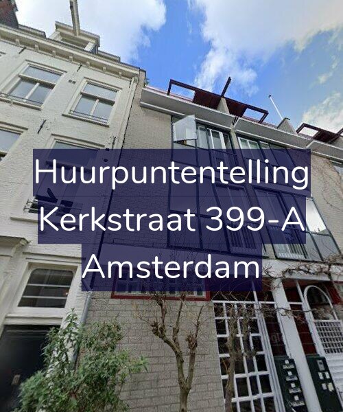 Foto gevel Huurpuntentelling voor Kerkstraat 399-A, Amsterdam