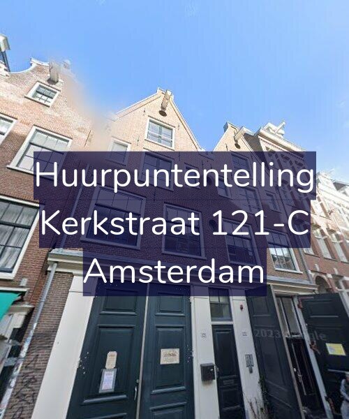 Foto gevel Huurpuntentelling voor Kerkstraat 121-C, Amsterdam
