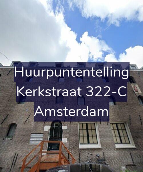 Foto gevel Huurpuntentelling voor Kerkstraat 322-C, Amsterdam