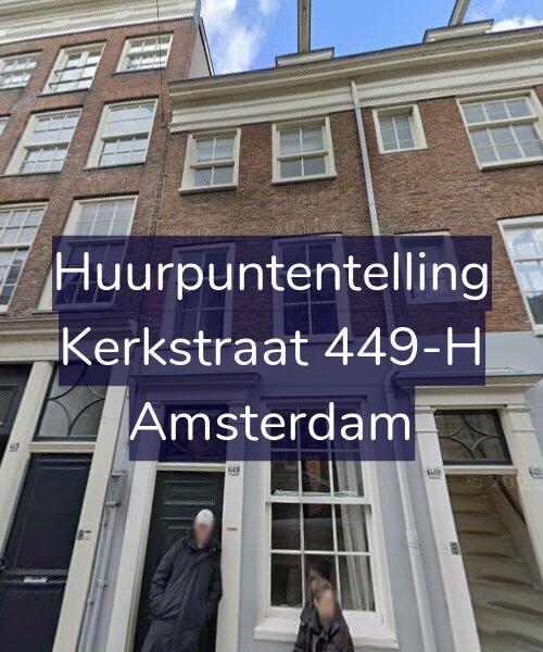 Foto gevel Huurpuntentelling voor Kerkstraat 449-H, Amsterdam