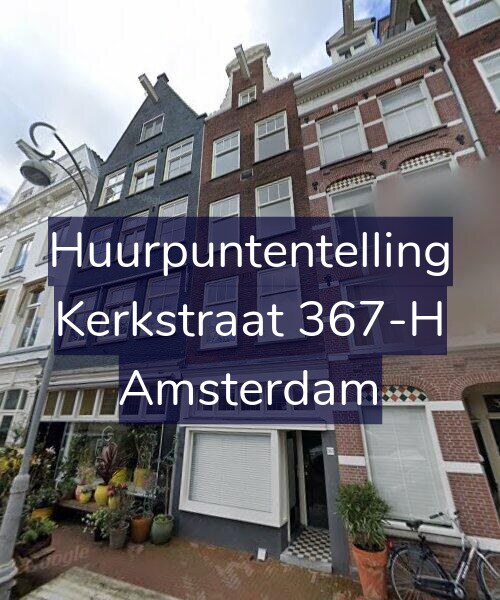 Foto gevel Huurpuntentelling voor Kerkstraat 367-H, Amsterdam