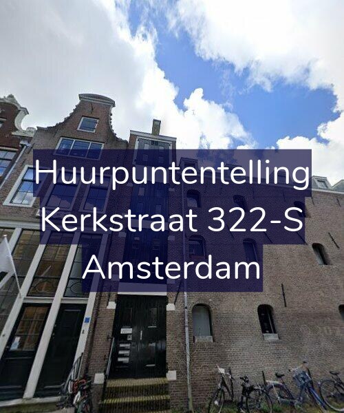 Foto gevel Huurpuntentelling voor Kerkstraat 322-S, Amsterdam