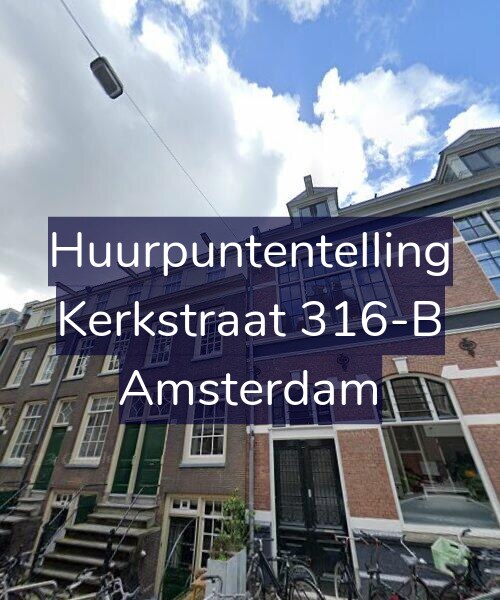 Foto gevel Huurpuntentelling voor Kerkstraat 316-B, Amsterdam